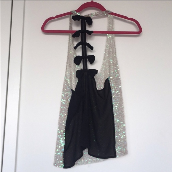 Sparkley LF top, never worn with tags! - Picture 2 of 2